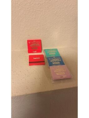 Supreme Incense Matches 3-Pack (SS17) & 2 Spice Red Pack New Sealed NWT Unopened